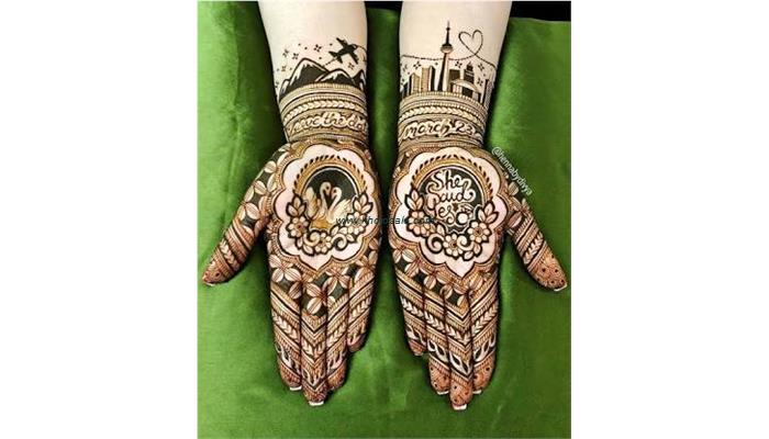 Adarsh Mehndi Artist.