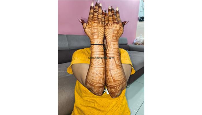 HP Mehndi Art