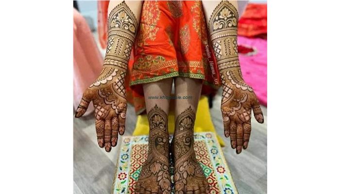 Rajasthani Mehndi Design