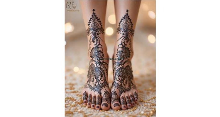 Foot mehndi
