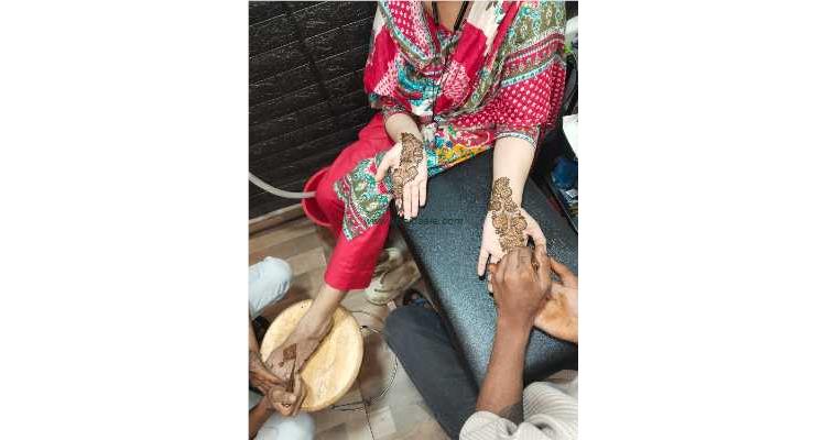 Bridal mehndi