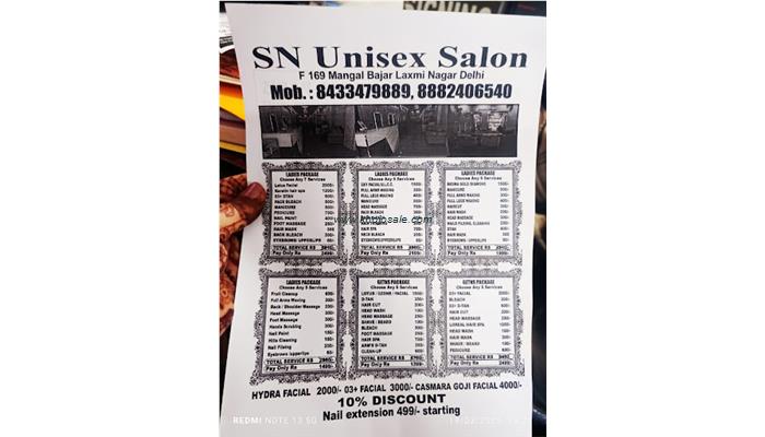 S N Unisex Salon & Makeup Studio - Salon In Laxmi Nagar